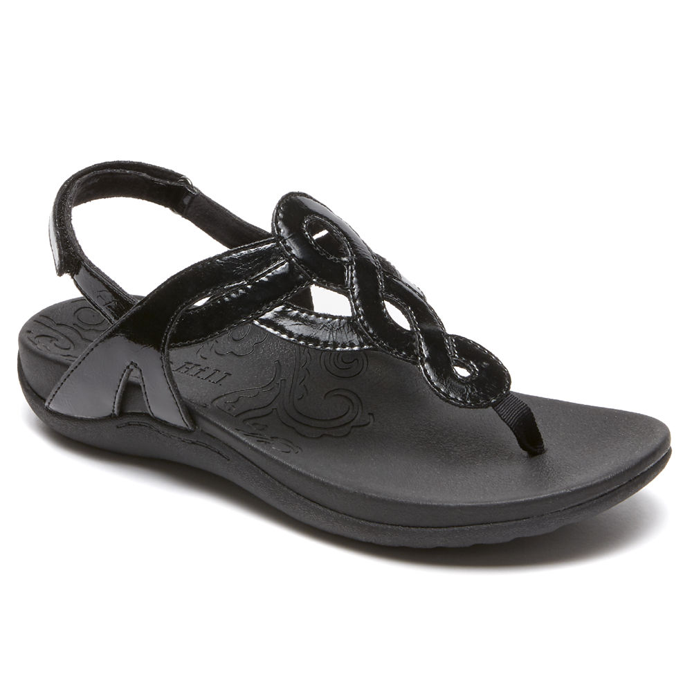 Rockport Womens Ramona - Sandals Black - CTL236597